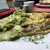   at Green Door Cafe in La Jolla