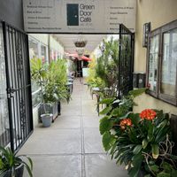   at Green Door Cafe in La Jolla