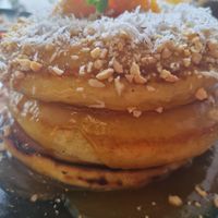 Pineapple pandan pancake at Nonie's in Boracay