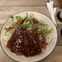 Tempeh salad   at Nonie's in Boracay