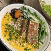 Tempeh kare kare  at Nonie's in Boracay