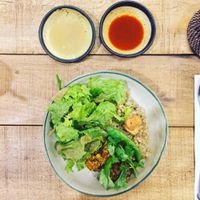 sorghum and veggie balls at Nonie's in Boracay