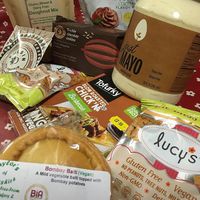 A warmer welcome you could not hope to find! Thank you Paul.
Well thought out , well researched selection of hard to come by free from and vegan products. Grab a cup of tea and a cake and have a chat:) at Heavenly Free From Foods in Newcastle-under-lyme