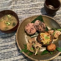 vegetarian assorted meal at Vegetus Sara in Kagoshima