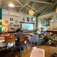 Cosy living room atmosphere   at Vegetus Sara in Kagoshima