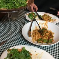 Vegan pasta & pizza at Mario Brothers Pizza & Pasta in Crows Nest