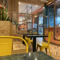 inside at Brasilic Superfood Bar in Blumenau