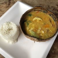 Pumpkin soup  at Villa Sandra in Malapascua Island