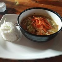 Pumpkin soup at Villa Sandra in Malapascua Island