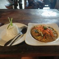 Yellow curry at Villa Sandra in Malapascua Island