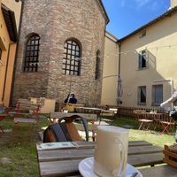 Latte macchiato! at Grinder Coffee Lab in Ravenna