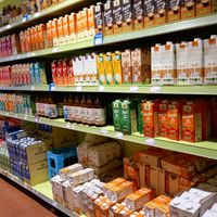 pflanzenmilch at Alnatura in Mannheim