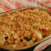 Thai vegan Mac and cheese  at ZaRoni's in Oshkosh
