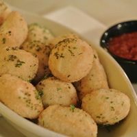 “Zuggets” make sure you request them to be made vegan at ZaRoni's in Oshkosh