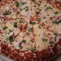 Build your own vegan pizza for only $20! Fed 2 with slices left over! at ZaRoni's in Oshkosh