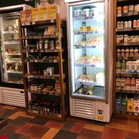 Chiller section at Natura Sklepy Ekologiczne - Krakowska in Krakow