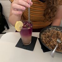 Lavender Tea! at Vegan Hills in Honolulu