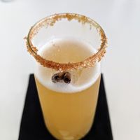 Cinnamon mimosa at Vegan Hills in Honolulu