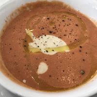 Tomato bisque  at Vegan Hills in Honolulu