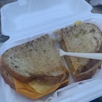 Great vegan grilled cheese at The Canteen  in Provincetown