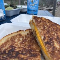 Vegan grilled cheese at The Canteen  in Provincetown