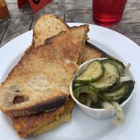 Vegan breakfast sandwich   at The Canteen  in Provincetown