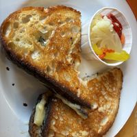 Vegan grilled cheese - delicious!  at The Canteen  in Provincetown