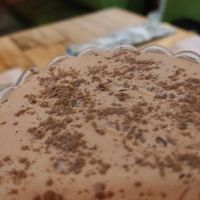 Mousse de chocolate at Green Zone in Gijon