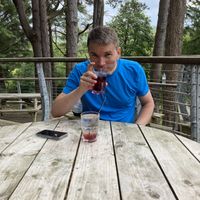   at Caffi Caban Cafe in Brynrefail