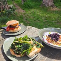  at Caffi Caban Cafe in Brynrefail