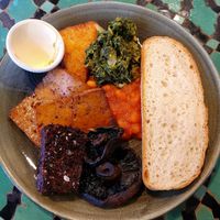 Vegan Breakfast. at Caffi Caban Cafe in Brynrefail