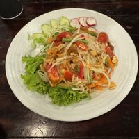 papaja salad  at Tofu Kitchen in Koh Chang