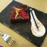 Dessert at Cardamomo Cucina Vegana in Arona