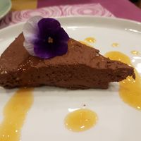 Moussecake at Cardamomo Cucina Vegana in Arona