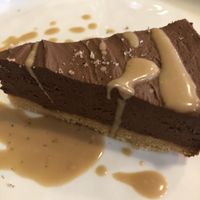 Chocolate moussecake at Cardamomo Cucina Vegana in Arona