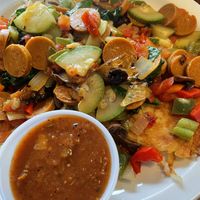 Vegan hash browns  at Aunt Yese's Home Cooking in Garden Grove