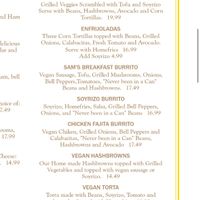 Online menu  at Aunt Yese's Home Cooking in Garden Grove