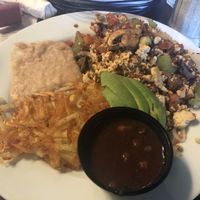 Vegan Scrambled! Simply Delicious  at Aunt Yese's Home Cooking in Garden Grove