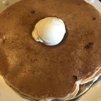 Fluffiest banana pancakes  at Aunt Yese's Home Cooking in Garden Grove