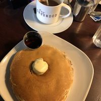 Delicious chocolate chip pancakes  at Aunt Yese's Home Cooking in Garden Grove