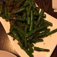 Green beans at Sichuan Kitchen in Portland