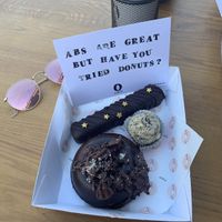 Vegan donut and sweets  at Nutie Donuts in Balmain