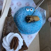 Pecan pie and vegan donuts  at Nutie Donuts in Balmain