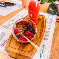 Chocolate mousse at Wegeguru in Warsaw