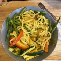 Main dish at Wegeguru in Warsaw