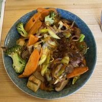 Main dish at Wegeguru in Warsaw