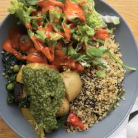 2nd dish from lunch menu at Wegeguru in Warsaw