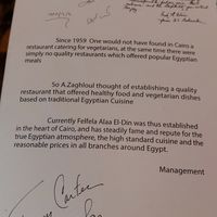 Long history of vegetarian food at Felfela in Cairo