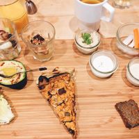 Vegan brunch  at La Graffateria in Strasbourg
