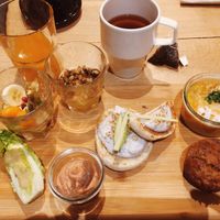 vegan brunch at La Graffateria in Strasbourg